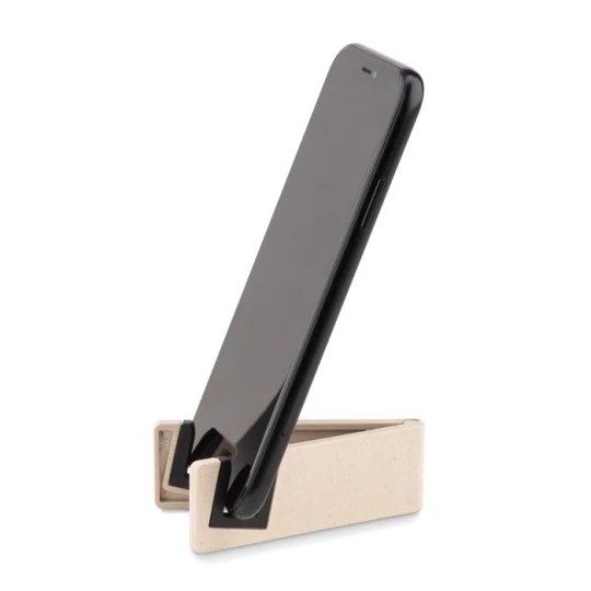 Uchwyt na telefon bambus/ABS - STANDOL+ (MO9994-06)