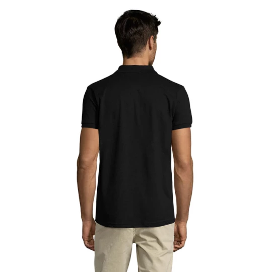 PRIME Męskie polo 200g - PRIME MEN (S00571-BK-3XL)