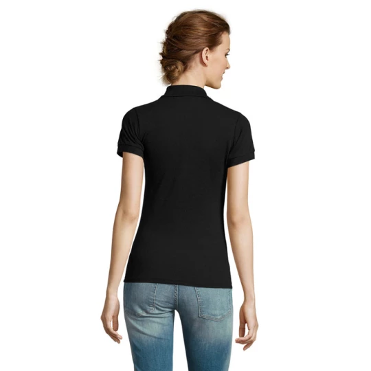 PRIME Damskie POLO 200g - PRIME WOMEN (S00573-BK-S)