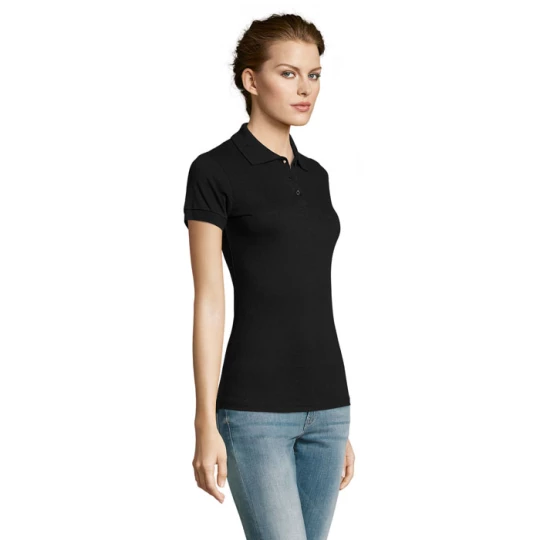 PRIME Damskie POLO 200g - PRIME WOMEN (S00573-BK-XL)