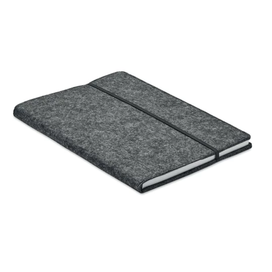 Notes A5 z filcu RPET - FELTBOOK (MO2093-15)