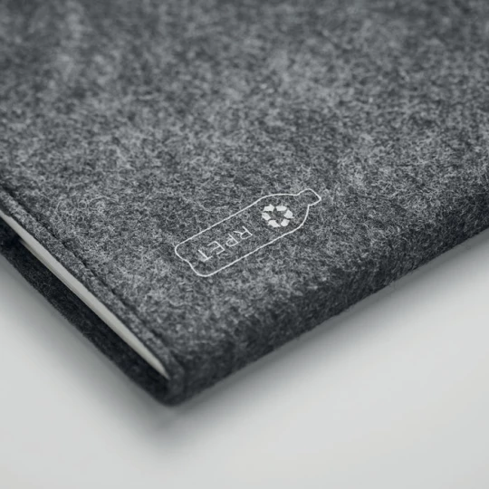 Notes A5 z filcu RPET - FELTBOOK (MO2093-15)