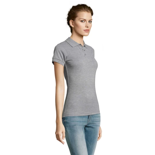 PRIME Damskie POLO 200g - PRIME WOMEN (S00573-GY-L)