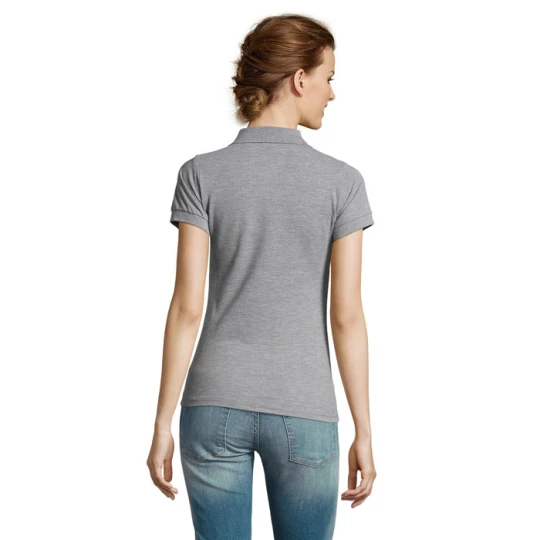 PRIME Damskie POLO 200g - PRIME WOMEN (S00573-GY-L)