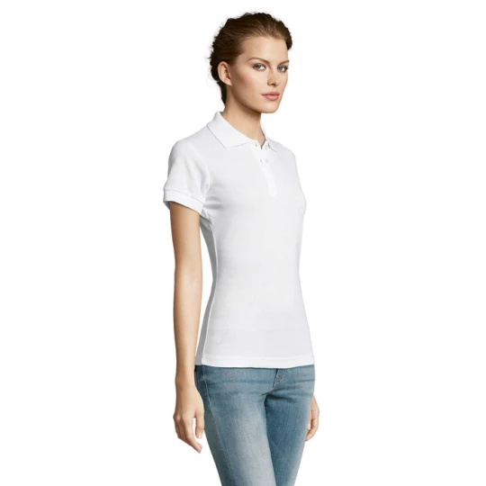 PRIME Damskie POLO 200g - PRIME WOMEN (S00573-WH-S)