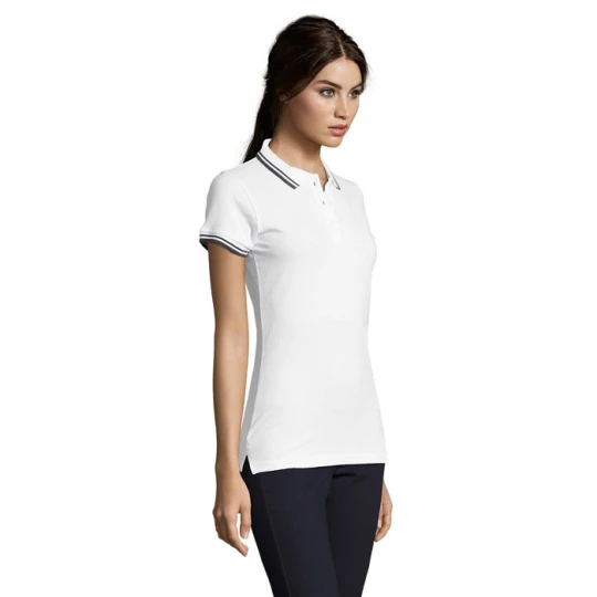 PASADENA damskie polo 200g - PASADENA WOMEN (S00578-NW-M)
