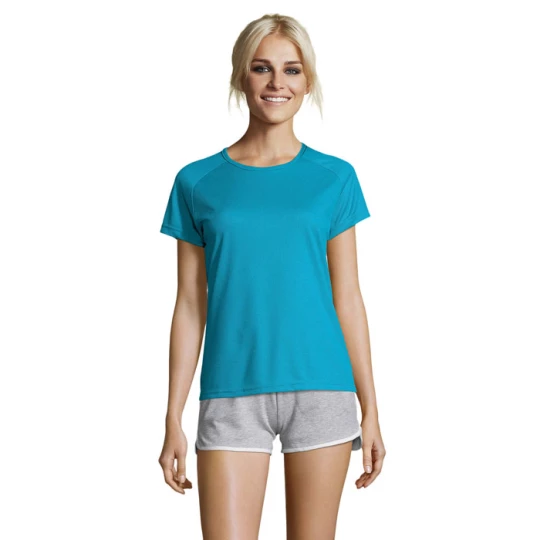 SPORTY Damski T-Shirt 140g - SPORTY WOMEN (S01159-AQ-L)