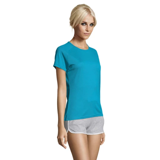 SPORTY Damski T-Shirt 140g - SPORTY WOMEN (S01159-AQ-L)