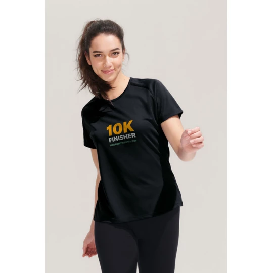SPORTY Damski T-Shirt 140g - SPORTY WOMEN (S01159-WH-L)