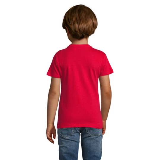 REGENT F Dziecięcy T-SHIRT - REGENT FIT KIDS (S01183-RD-M)