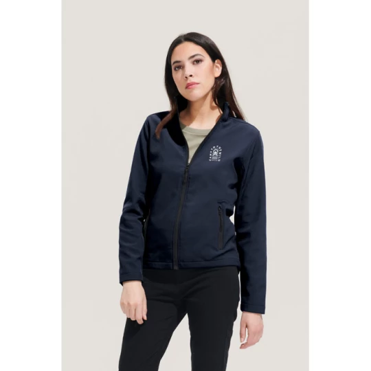RACE Damskie Softsh. Kurtka - RACE WOMEN (S01194-BK-L)
