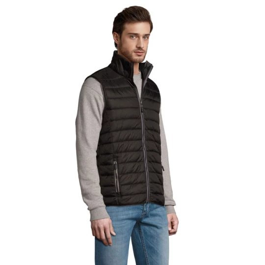 WAVE MEN Bezrękawnik - WAVE MEN (S01436-BK-XL)