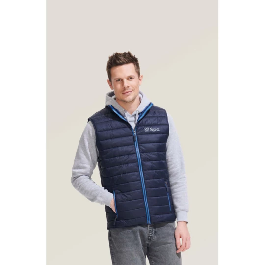WAVE MEN Bezrękawnik - WAVE MEN (S01436-BK-XL)