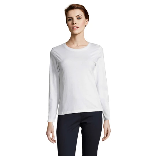 IMPERIAL damska bluzka 190 - IMPERIAL LSL WOMEN (S02075-WH-L)