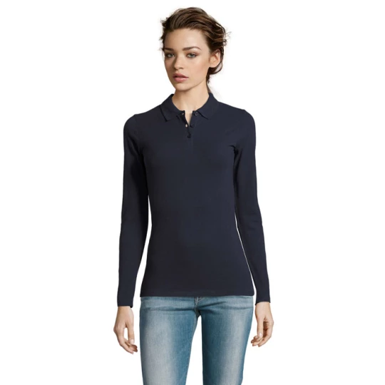 PERFECT Damskie LSL POLO180 - PERFECT LSL WOMEN (S02083-FN-3XL)