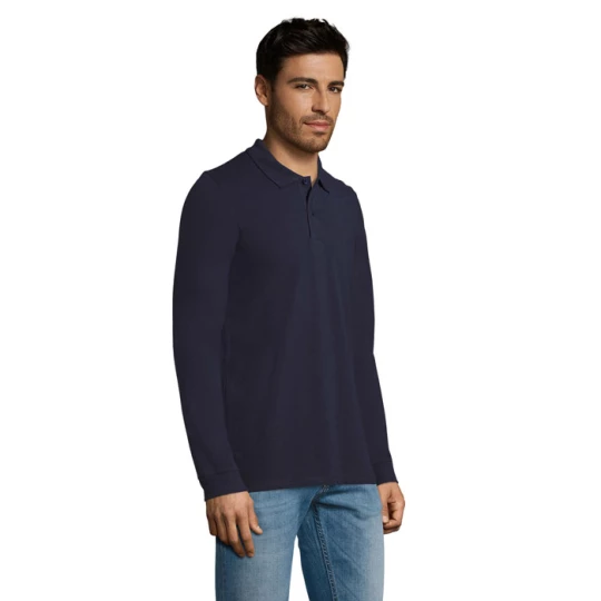 PERFECT MEN LSL POLO 180g - PERFECT LSL MEN (S02087-FN-S)