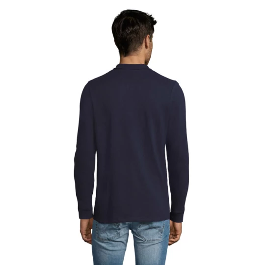 PERFECT MEN LSL POLO 180g - PERFECT LSL MEN (S02087-FN-S)