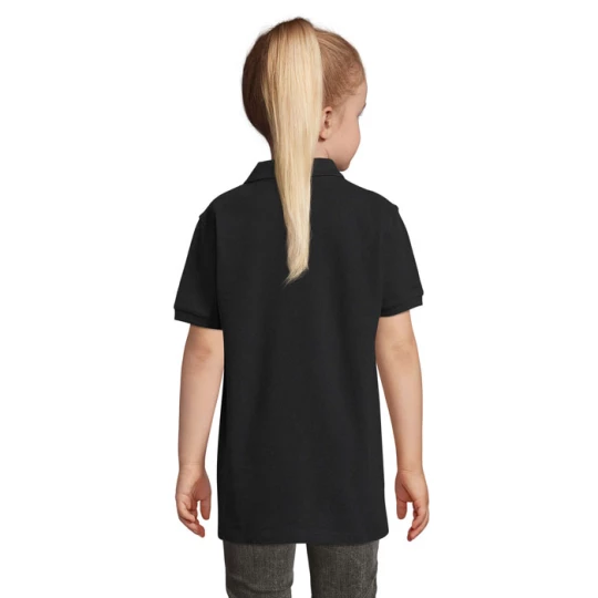 PERFECT Dziecięce POLO 180g - PERFECT KIDS (S02948-BK-3XL)