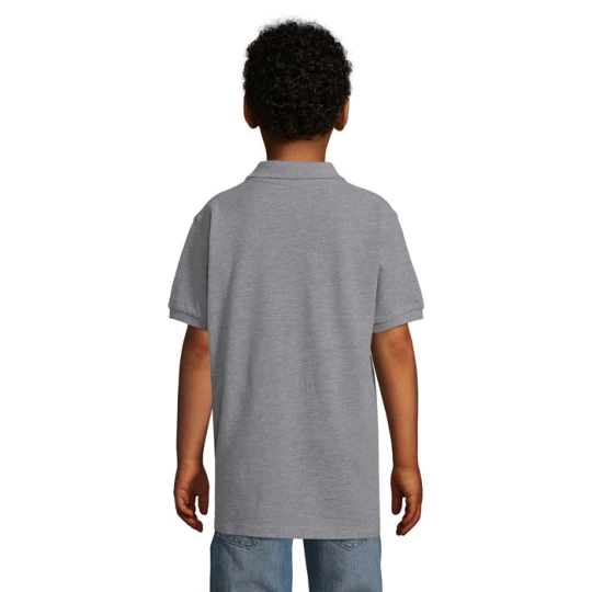 PERFECT Dziecięce POLO 180g - PERFECT KIDS (S02948-GY-3XL)