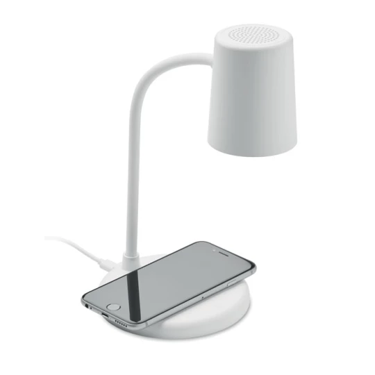 Lampa z ładowarką i głośnikiem - SPOT (MO2124-06)