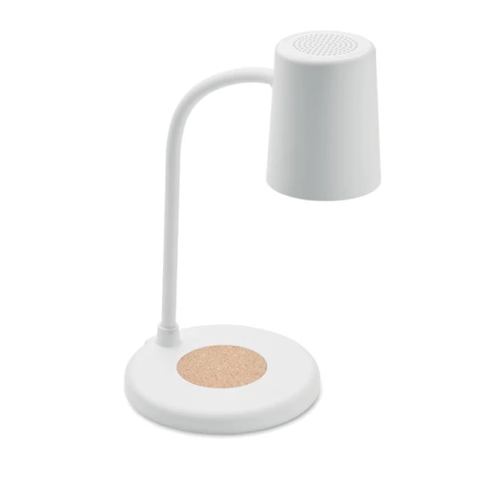 Lampa z ładowarką i głośnikiem - SPOT (MO2124-06)