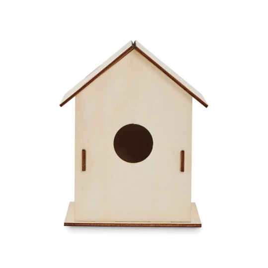 Drewniany domek dla ptaków DIY - PAINTHOUSE (MO2130-40)
