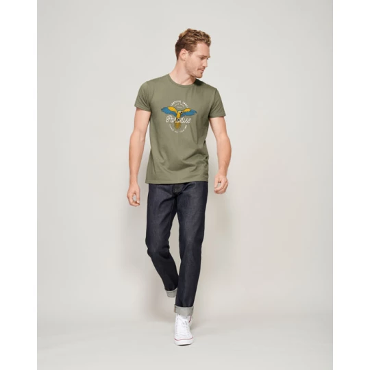 Koszulka męska PIONEER 175g - PIONEER MEN (S03565-DB-3XL)