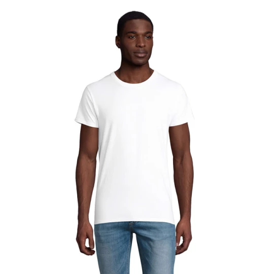 Koszulka męska PIONEER 175g - PIONEER MEN (S03565-WH-M)