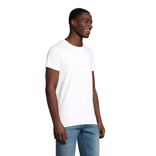 Koszulka męska PIONEER 175g - PIONEER MEN (S03565-WH-M)