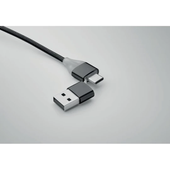 Kabel ładujący 4 w 1 typu C - BLUE (MO2141-03)