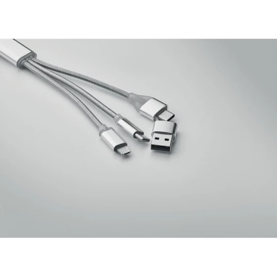 Kabel ładujący 4 w 1 typu C - BLUE (MO2141-14)