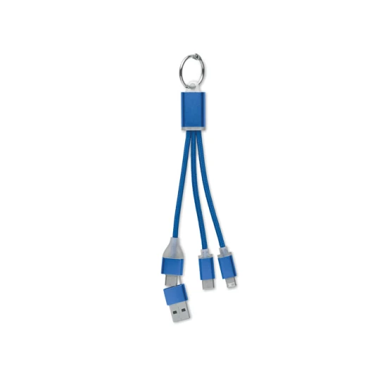 Kabel ładujący 4 w 1 typu C - BLUE (MO2141-37)
