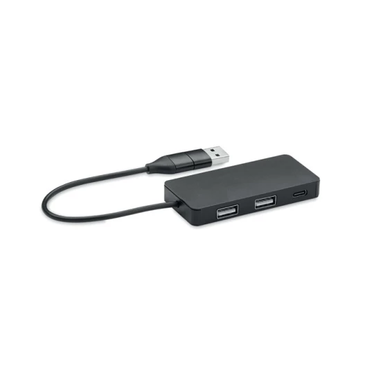 3-portowy hub USB kabel 20cm - HUB-C (MO2142-03)