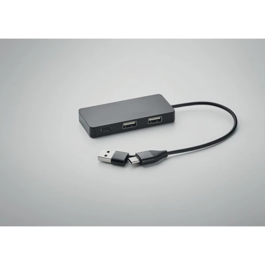 3-portowy hub USB kabel 20cm - HUB-C (MO2142-03)