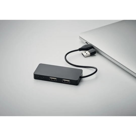 3-portowy hub USB kabel 20cm - HUB-C (MO2142-03)
