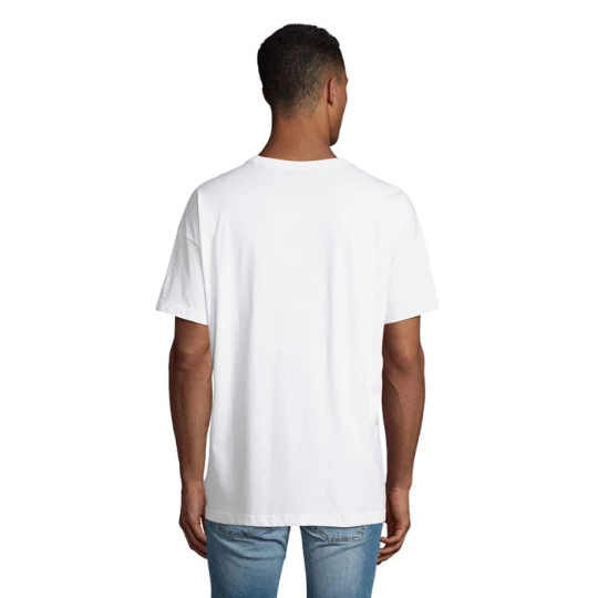 BOXY MEN T-SHIRT OVERSIZE - BOXY MEN (S03806-WH-L)