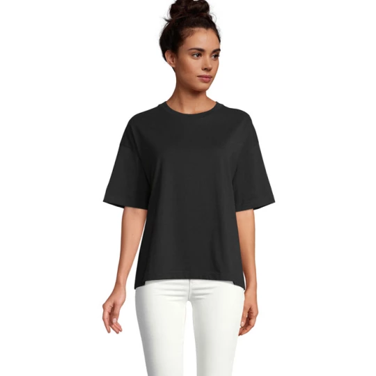 BOXY WOMEN T-SHIRT OVERSIZE - BOXY WOMEN (S03807-DB-L)
