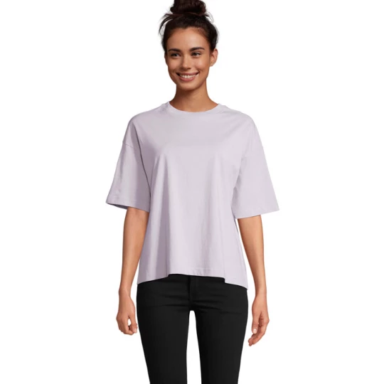 BOXY WOMEN T-SHIRT OVERSIZE - BOXY WOMEN (S03807-LL-XS)