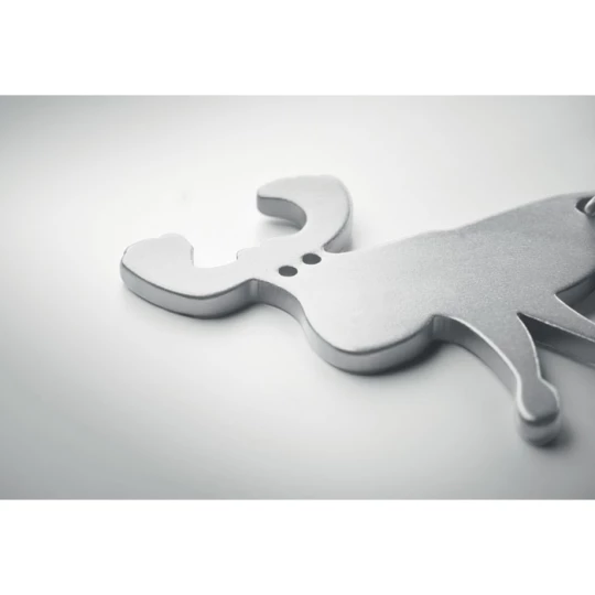 Aluminiowy brelok z recyklingu - BOTTLE POPPER (CX1549-16)