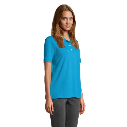 PACIFIC WOMEN POLO - PACIFIC WOMEN (S04440-AQ-L)