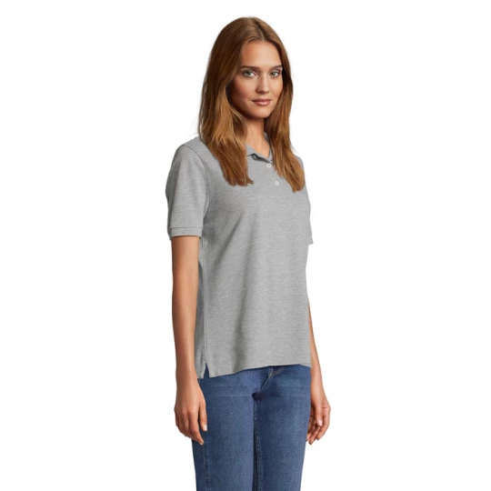 PACIFIC WOMEN POLO - PACIFIC WOMEN (S04440-GY-L)