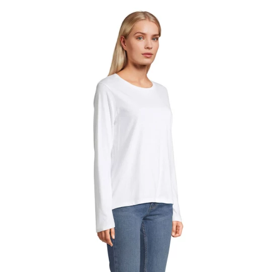 MONARCH WOMEN T-SHIRTS - MONARCH WOMEN (S04443-WH-L)