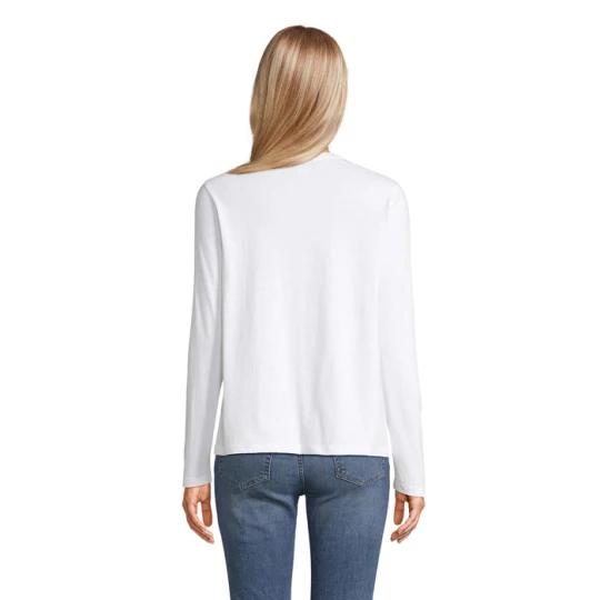 MONARCH WOMEN T-SHIRTS - MONARCH WOMEN (S04443-WH-L)