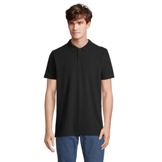 PULSE UNISEX POLO - PULSE (S04502-BK-3XL)