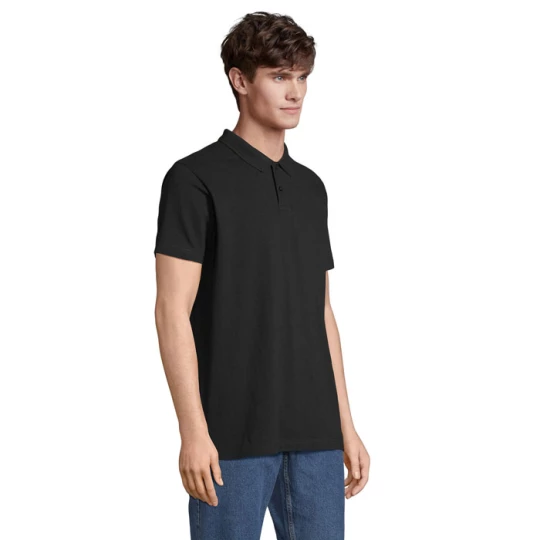 PULSE UNISEX POLO - PULSE (S04502-BK-3XL)