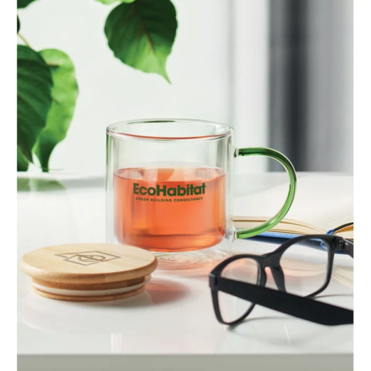 Kubek z podwójną ścianką 300ml - FARBI (MO2200-24)