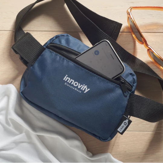 Torba biodrowa 300D RPET - TOSHI (MO2204-04)