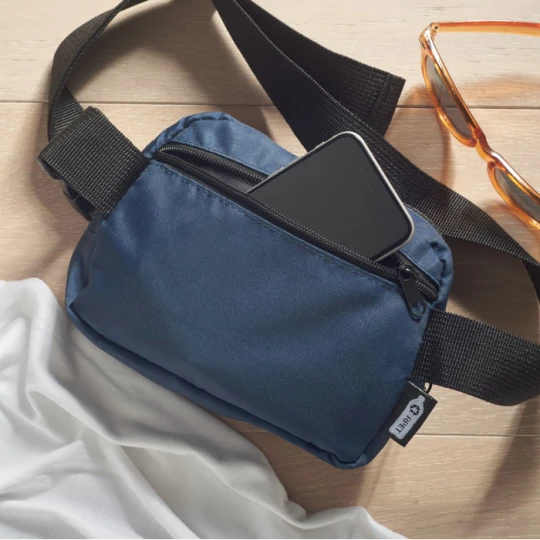 Torba biodrowa 300D RPET - TOSHI (MO2204-04)