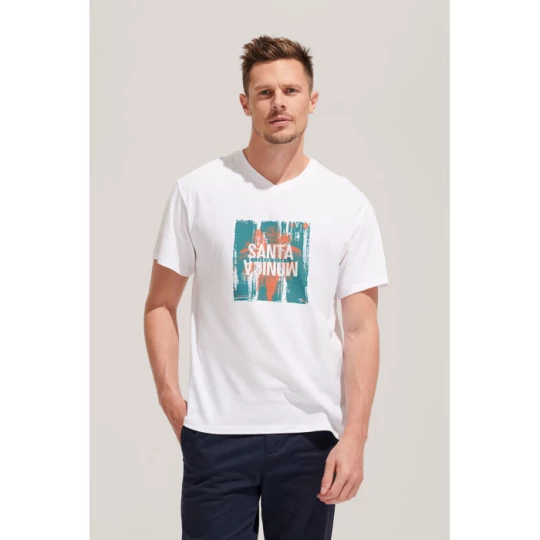 VICTORY Męski T-SHIRT 150g - VICTORY (S11150-AS-XXL)