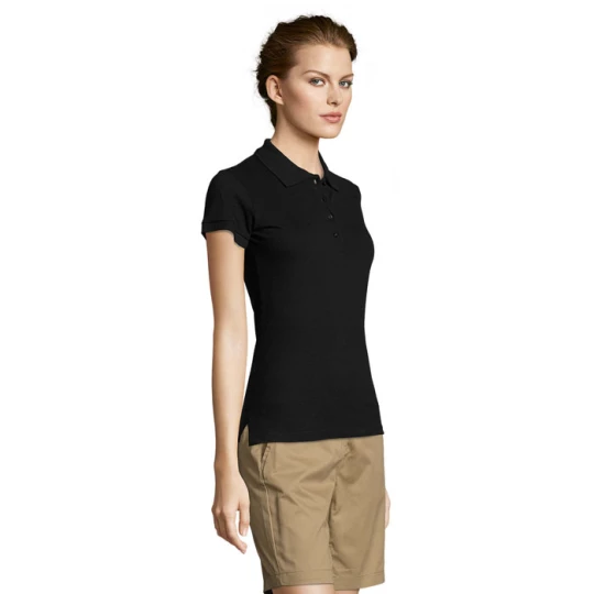 PEOPLE Damskie POLO 210g - PEOPLE (S11310-BK-3XL)